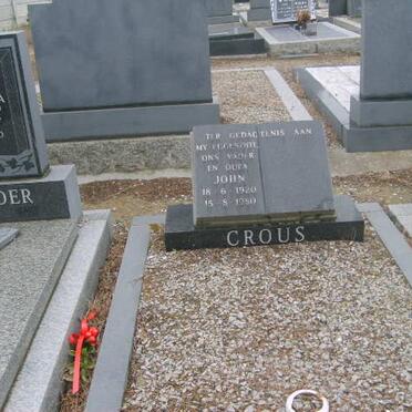 CROUS John 1920-1980