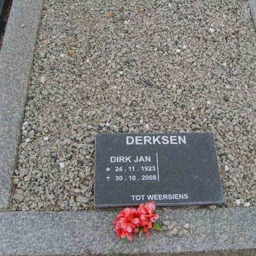 DERKSEN Dirk Jan 1923-2008