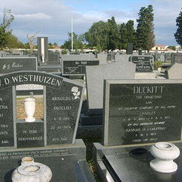 DUCKITT Charles 1894-1973 &amp; Hannah nee CARSTENS -1977