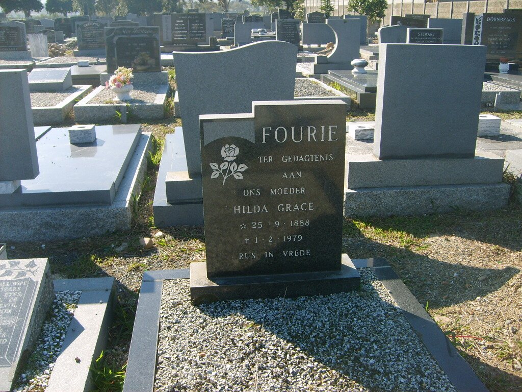 FOURIE Hilda Grace 1888-1979