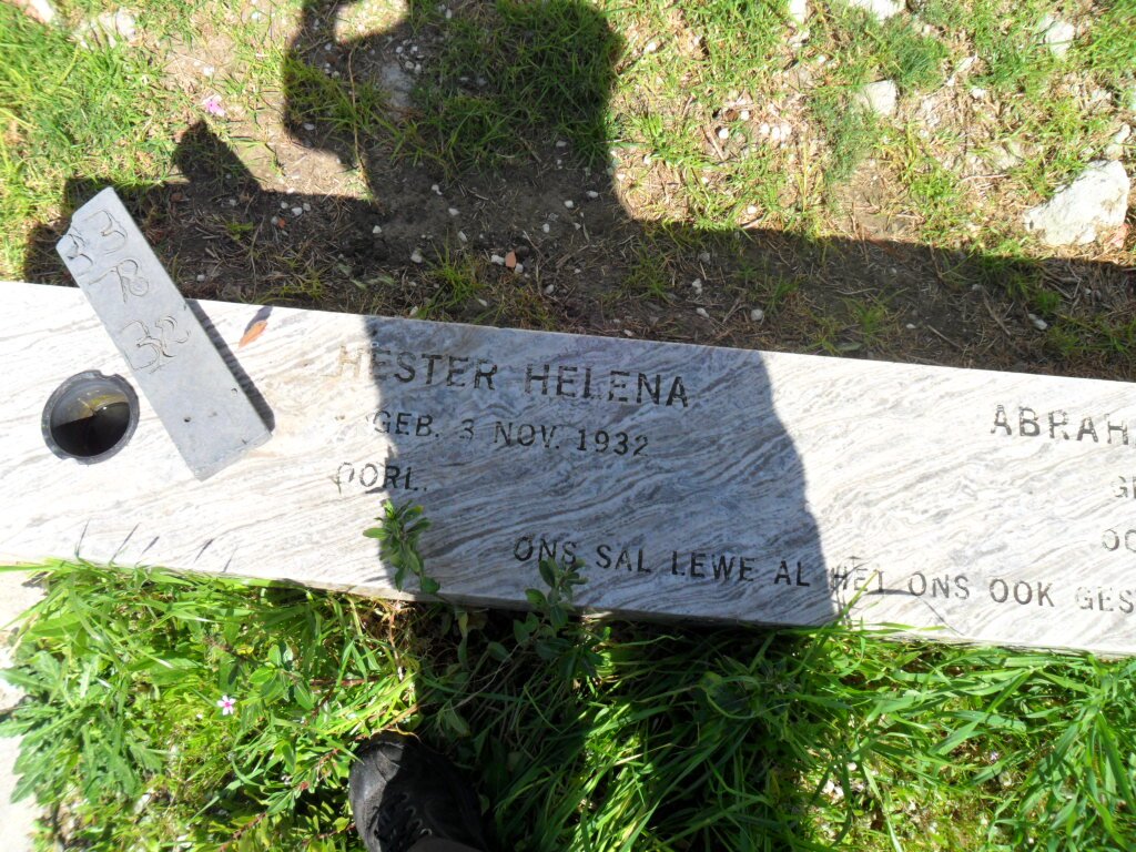 FOURIE Hester Helena 1932-