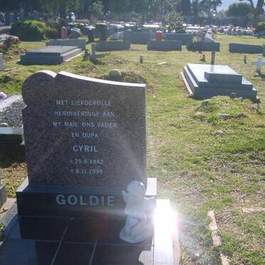GOLDIE Cyril 1942-1999
