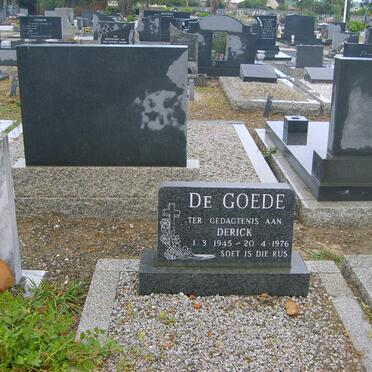 GOEDE Derick, de 1945-1976