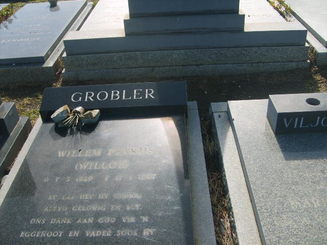 GROBLER Willem Petrus 1920-19??