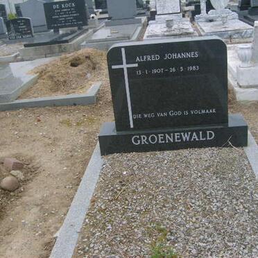 GROENEWALD Alfred Johannes 1907-1983