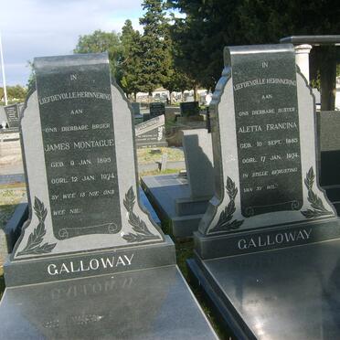 GALLOWAY Aletta Francina 1885-1974