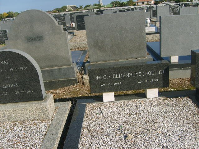 GELDENHUYS M.C. 1888-1990