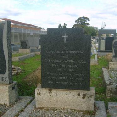 HUGO Catharina Jacoba nee THEUNISSEN 1886-1962