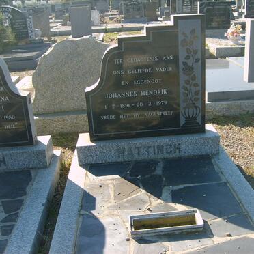 HATTINGH Johannes Hendrik 1891-1979