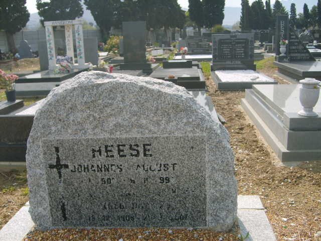 HEESE Johannes August 1950-1999
