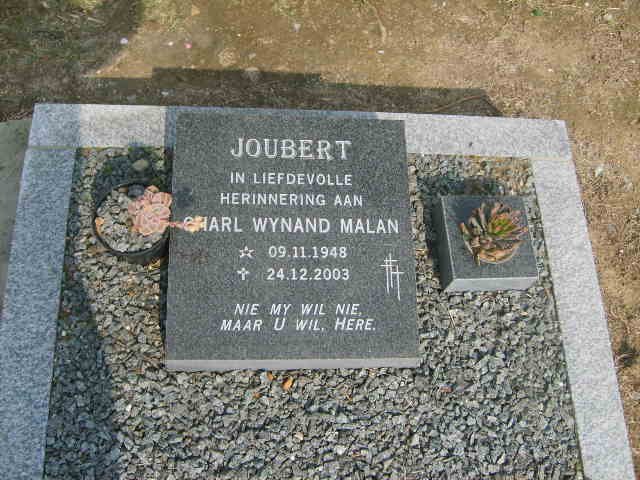 JOUBERT Charl Wynand Malan 1948-2003