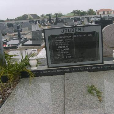 JOUBERT Andreas Philippus 1918-1983