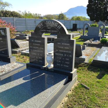 JONGH F.C.R., de 1915-2003 &amp; C.G. 1920-1991