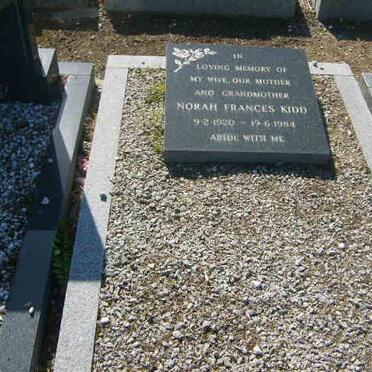 KIDD Norah Francis 1920-1984