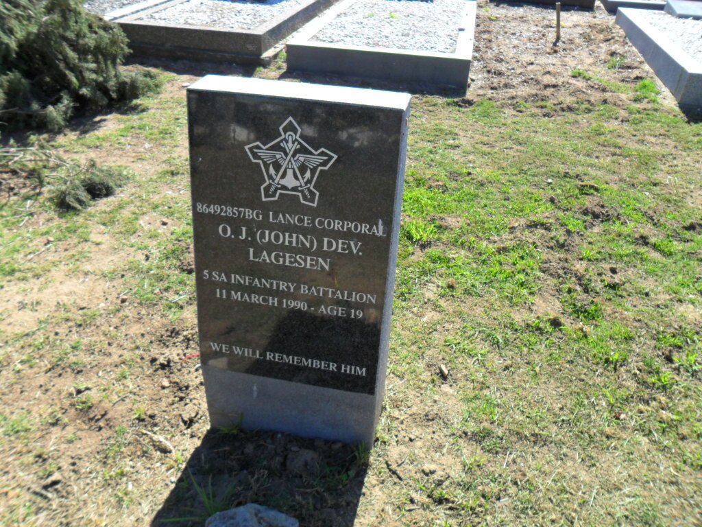 LAGESIN O.J. Dev -1990