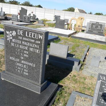 LEEUW Roelof Johannes, de 1921-1998 &amp; Hester Magdalena DE LA ROCHÉ 1928-1994