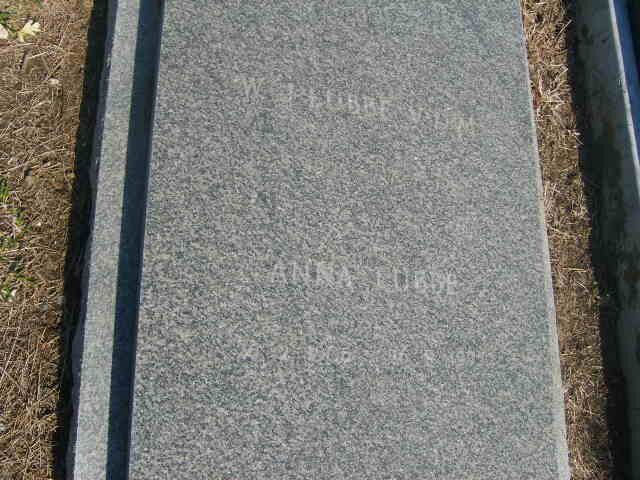 LUBBE W. ?-? &amp; Anna 1905-19?