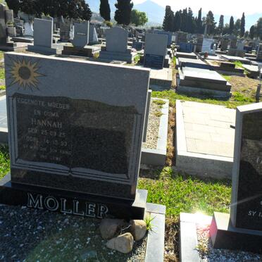 MÖLLER  Hannah 1925-1993