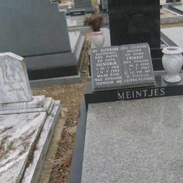 MEINTJES Hendrik 1918-1983 &amp; Frikkie ENSLIN 1920-1987