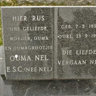 NEL E.S.C. 1893-1982