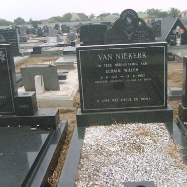 NIEKERK Schalk Willem, van 1915-1982