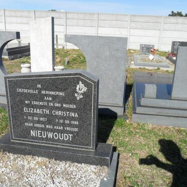 NIEUWOUDT Elizabeth Christina 1927-1996