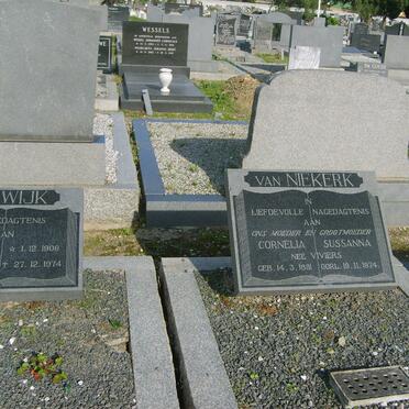 NIEKERK Cornelia Susanna, van nee VIVIERS 1891-1974