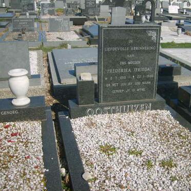 OOSTHUIZEN Frederika 1910-1984