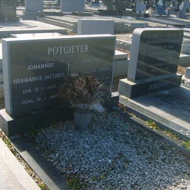 POTGIETER Johannes Hermanus Jacobus 1908-1987 &amp; Dorothea Magdalena Josina 1911-1988