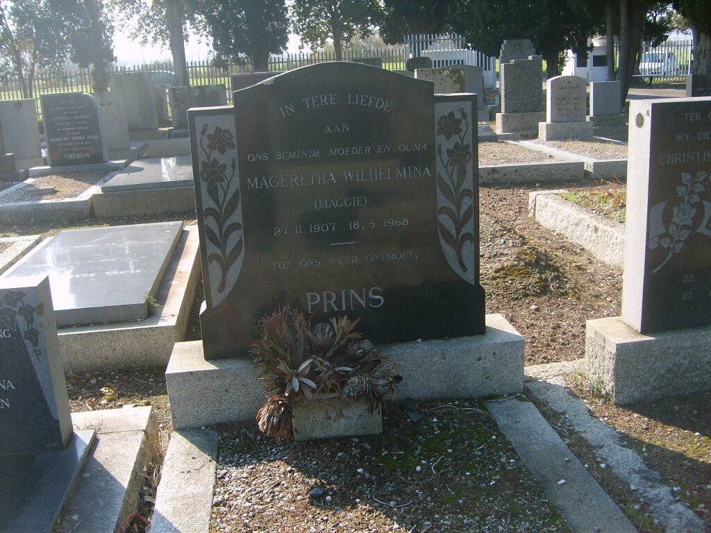 PRINS Margaretha Wilhelmina 1907-1968