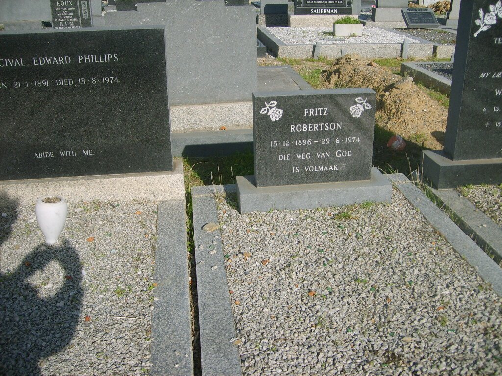 ROBERTSON Fritz 1896-1974