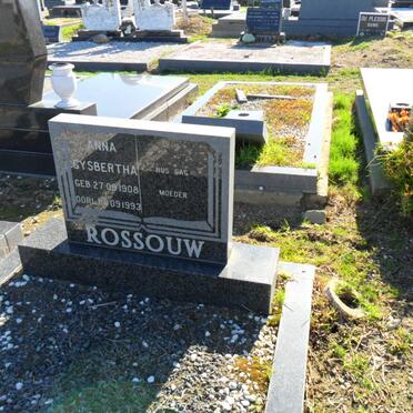 ROSSOUW Anna Gysbertha 1908-1993