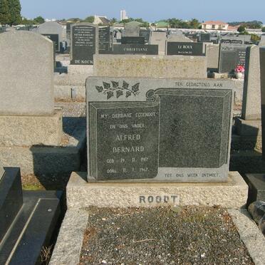 ROODT Alfred Bernard 1917-1967