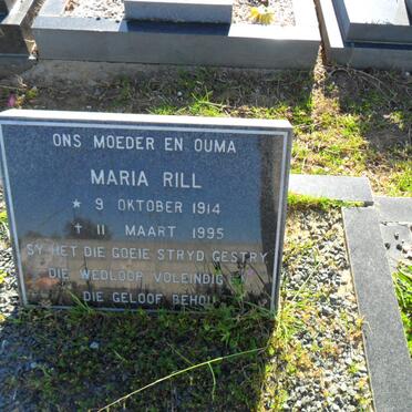 RILL Maria 1914-1995