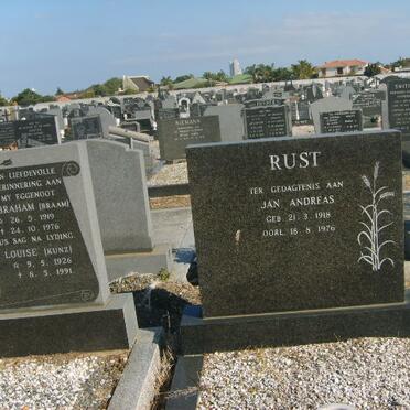 RUST Jan Andreas 1918-1976