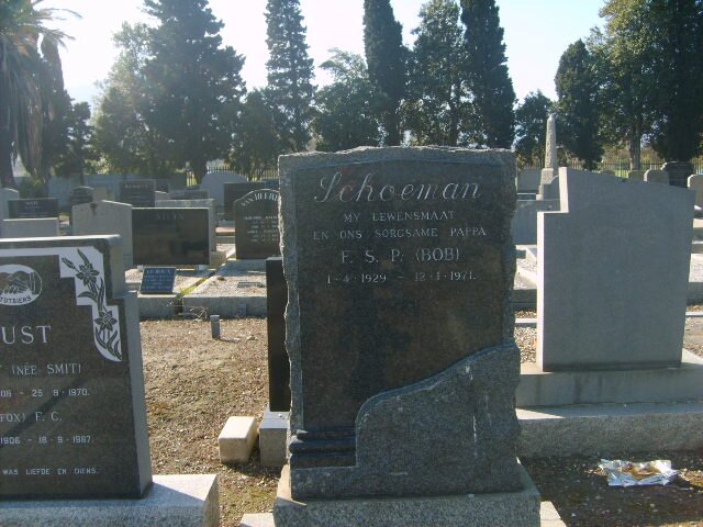 SCHOEMAN F.S.P. 1929-1971