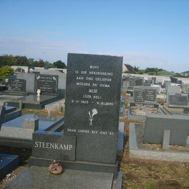 STEENKAMP Alie nee NEL 1903-1985