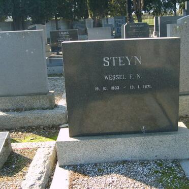 STEYN Wessel F.N. 1903-1971