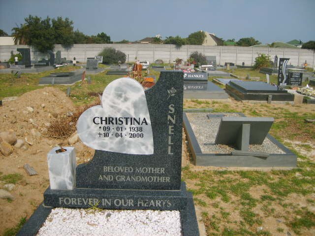 SNELL Christina 1938-2000