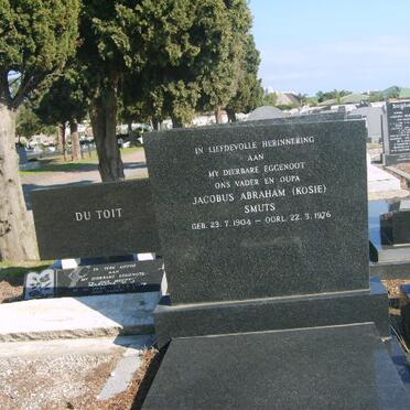 SMUTS Jacobus Abraham 1904-1976