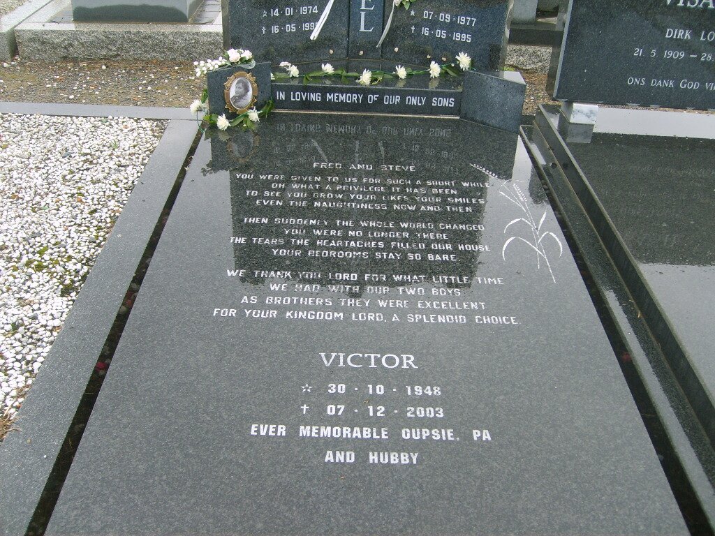 SWANEPOEL Victor 1948-2003