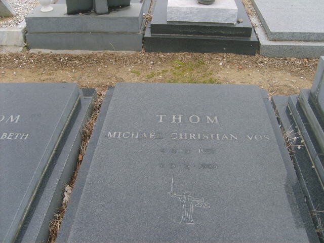 THOM Michael Christian Vos 1927-1983