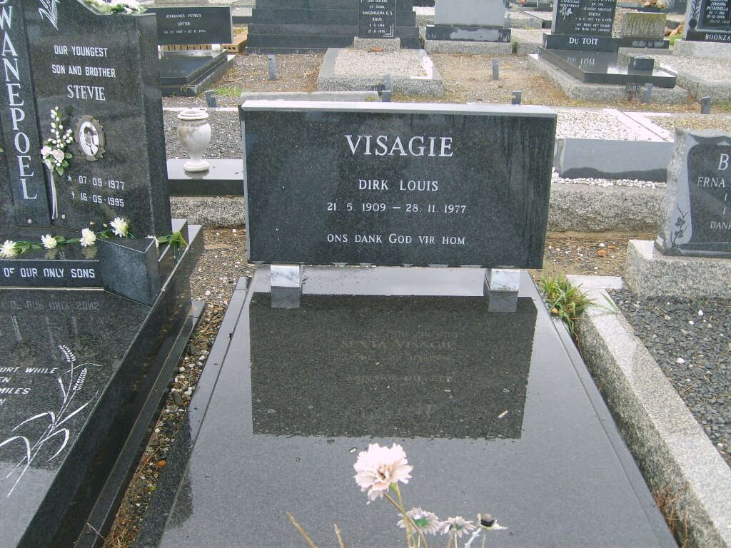 VISAGIE Dirk Louis 1909-1977