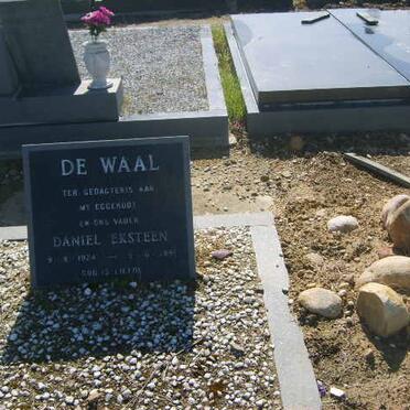 WAAL Daniel Eksteen, de 1924-19??
