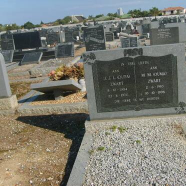 ZWART J.J.L. 1904-1976 &amp; M.M. 1910-1998