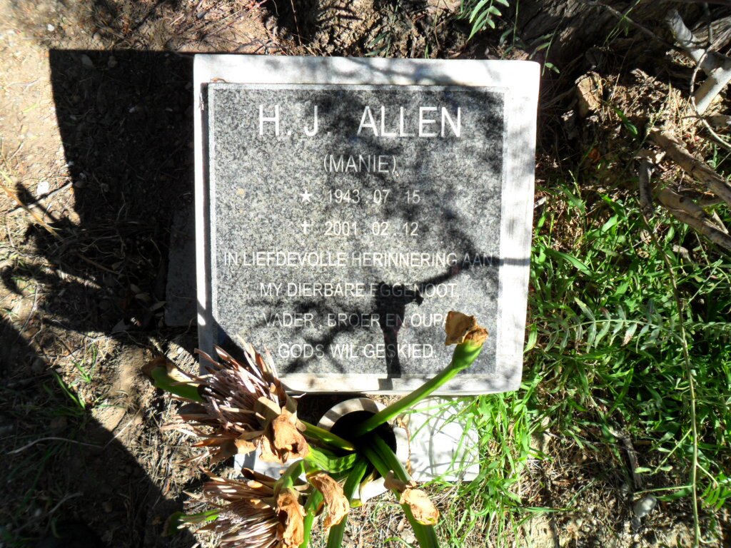 ALLEN H.J. 1943-2001