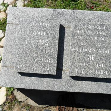 EVANS Joseph Stanley 1905-1984 :: GIE William Starke 1911-1984