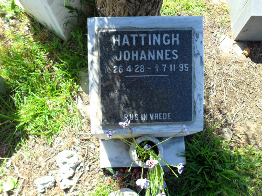 HATTINGH Johannes 1928-1995