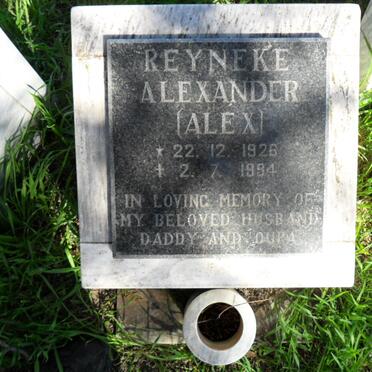 REYNEKE Alexander 1926-1994