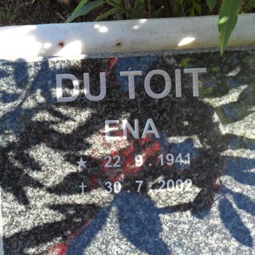 TOIT Ena, du 1941-2002